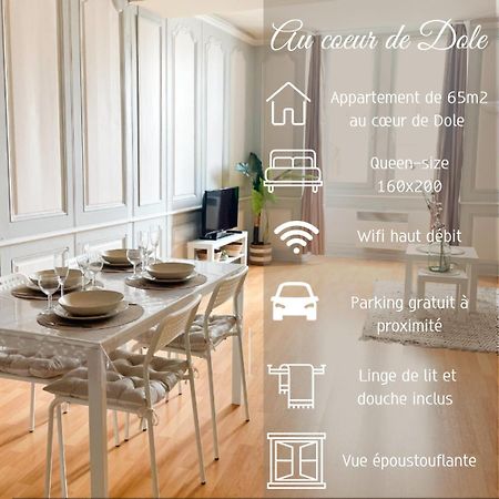 Ferienwohnung « Au Coeur De Dole » Exterior foto