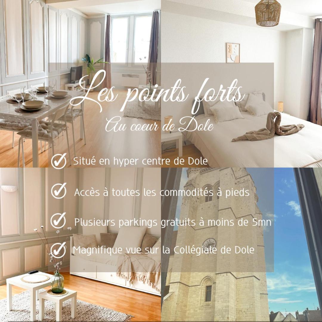 Ferienwohnung « Au Coeur De Dole » Exterior foto